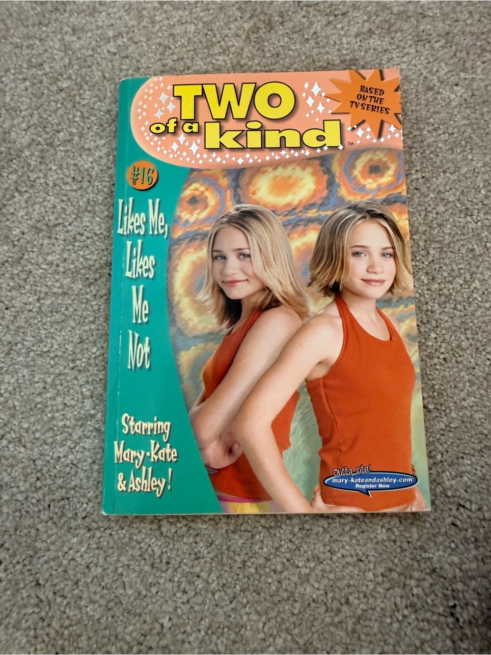Two of a Kind Olsen twins likes me likes me not paperback book